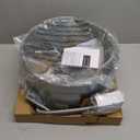 Gable Mount Power Attic Fan with Adjustable Thermostat, 15 Inch Attic Exhaust Fan, 1600 CFM, 1050 RPM, 4 Amp