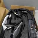 KENES Pull Down Bathroom Faucet with Sprayer, Matte Black Single Handle Bathroom Sink Faucet with Pull Out Sprayer, Vanity Bar Faucet with Pop Up Drain & Deck Plate, KE-9065B-2 (Short)