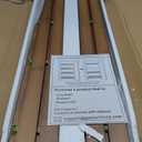 Wire Shelf Covers, Bamboo Wire Rack Covers for Pantry, Closet (4pcs, 36" W x 12" D)