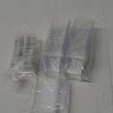 Grevosea 50 Pack 4 oz Clear Dessert Cups with Lids and Spoons, Disposable Mini Plastic Parfait Cups Party Fruit Containers for Parties Appetizers Ice Cream Pudding Salad Cold Drin Cake Jello