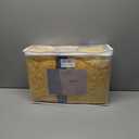 Quilt Set King Size - King Quilts Bedding Set, 100% Cotton Reversible Luxury Comforter Set, Farmhouse Floral Boho Striped Patchwork Summer Bedspreads Set with Shams for All Season, Yellow