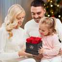 Suturun Preserved Roses Forever Flowers Gifts for Women,Eternal Preserved Rose with Necklace Romantic Gift for Her,Mom,Wife,Girlfriend on Birthday Anniversary