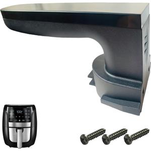 Air Fryer Handle Replacement Parts for 6QT Gourmia GAF698 Air Fryer, Premium Air Fryer Handle for Gourmia 6QT Air Fryer, Ergonomic Design, Dishwasher Safe