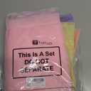 Tatuo Pastel Rainbow Backdrop Curtains Sheer Curtain Tulle Panels for Kid Unicorn Baby Birthday Party Window Classroom Decorations 6 Panels(354 Inch/ 30 Feet in Total Width,Bright Color)