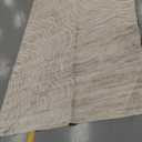 LIVEBOX Machine Washable Modern Abstract 6x9 Area Rug Clearance, Non Slip Large Bedroom Living Room Nursery Girl Rug Minimalist Wave Striped Neutral Boys Rug, Carpet for Playroom(Beige,6'x9')