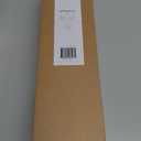 Ivilon Drapery Treatment Window Curtain Rod - Square Design 1 1/8 Rod. 16 to 28 Inch - Antique Black