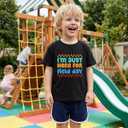 Boys Field Day Shirt for Kids Girls in My Field Trip Era T-Shirts Toddler Tops Graphic Flag Tee Short Sleeve 2-8T (Black)