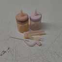 Moonkie Baby Straw cup | Silicone Toddler Sippy Cup Training Cup with Straw Lid | BPA-Free Drop-Proof Cup | Baby Led Weaning | 6 Months+, 5 oz, 2pack (B-Soft Lilac/BLush)