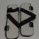 MOSISO Chair Armrest Pads (2 Pack), Memory Foam Home/Office Chair Arm Rest Covers Comfy Computer Gaming Elbow Cushion Removable Washable Elbow Support Forearm Pressure Relief, Black