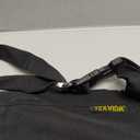 TEXVIDA 7 Pockets Server Apron with Buckle Closure & Zippered Money Pouch  Stain Resistant, Black Waitress Apron