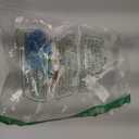 Hanukkah Gnome Crochet Plush, Handmade Blue Gnome with Star David Hat & Happy Hanukkah Candle Card, Mini Amigurumi Jewish, Chanukah Decor for Women, Festival of Lights Desk Ornament