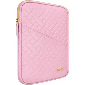 Lacdo Tablet Sleeve Case for 11 inch iPad A16 / 11 inch iPad Air M4 M3 M2 / 11" iPad Pro M5 M4 / 10.9" iPad/ 10.2" iPad /10.9" ipad Air, 11" Samsung Galaxy Tab A9+ Bag, Fit Magic Keyboard, Sakura Pink