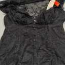 Popilush Women's Formal Wedding Guest Lace Sleeveless V Neck Maxi Shapewear Dress Evening Mother of Bride Split Dresses Size M