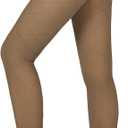 Fleece Lined Tights Women-Thermal Pantyhose leggings Women,Fake Translucent Skin Colored Tights for Winter