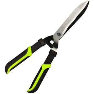 Hedge Clippers Shears Hedge Shears for Trimming Borders, Garden Tools Hedge Clippers, Bush Cutters Trimmer with Sharp Wavy Blades, Garden Shears for Hedges (19 Inch)