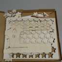 Baby Shower Guest Book Alternatives Moon Guest Book for Baby Shower Guest Book Frame with Star Baby Shower Decorations Guest Book Alternative for Wedding Boys Girls Birthday Party Keepsake(Brown)