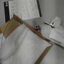 Bakzon Tempered Glass Corner Shower Shelves for Inside Shower, 2-Pack No Drill Adhesive Bathroom Organizer, Rustproof Aluminum Brackets, Glass Shower Corner Shelf