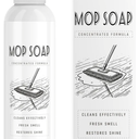 Mteawl Mop Soap for Floor Cleaning, 120ml Scented Mop Cleaner Soap, Scented Mop Soap Household Supplies Cleaner for Home, Kitchen, Floor 2 Pack