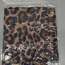 LOMON Mini Skirts for Women with Shorts Underneath Stretchy Bodycon Side Slit Sexy Y2k Going Out Outfits 2026 Trendy Leopard M