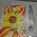 Bencailor 4Pcs Fall Outdoor Yard Decorations Thanksgiving Yard Signs with Stakes Autumn Harvest Gnome Pilgrim Decoration with LED Light for Outdoor Lawn Garden Decoration Party Favor Supplies