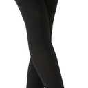 TOFLY Thigh High Compression Socks for Women & Men, Closed Toe 15-20mmHg Graduated Medical Compression Stockings with Silicone Band, Opaque Support Stockings for Varicose Veins, Edema, DVT,Black XL