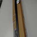 VEVOR Wall Mounted Stair Handrail, 3ft Black Iron Staircase Handrail Indoor, 250lbs Load Capacity, Industrial Railing Hand Rail for Steps, Square Tube for Loft Porch Deck, 2 Sections