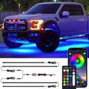 Underglow Kit for Car, Car Led Underglow Lights for Trucks with App and Remote Control, 16 Million RGB Colors, 29 Preset Modes, Music & DIY Mode, Under Car Led Lights Exterior for SUVs, Trucks, DV 12V