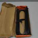 Happin 12 Inch Trampoline Anchors, Trampoline Stakes, Ground Stakes Heavy Duty, Ground Anchors Screw in, Trampolines Accessories, Tent Anchors, Yard Spikes, Galvanized Steel (8 Pack, Black)