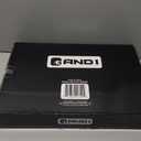 AND1 Over the Door Mini Basketball Hoop: 18x12 Shatterproof Backboard, 2 Mini Basketballs, and Hand Pump Included- Ultimate Indoor Basketball Accessory for Kids and Adults, No Tools Required