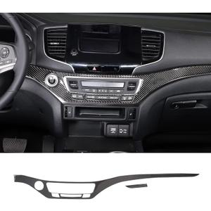 Center Console Panel Strip Trim for Honda Pilot 2016-2022, Carbon Fiber Automotive Center Consoles Cover Decals Protector Interior Accessories