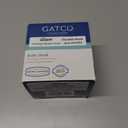 Gatco 4315A Glam Double Robe Hook, Polished Nickel / 3.10" W Wall Mount Double Robe, Towel Hook