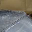 Lazy Susan Cabinet Organizer Bins for 26"/ 28"/ 32" Diameter Corner Organizer, Plastic Cabinet Storage Bin, 1/8 Wedge - Food Safe, BPA Free, with Non-Slip Pads (for 32" Diameter, 8 Pack)