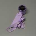 Portable Handheld Turbo Fan, 5-Speed Personal Fans, 5000mAh Rechargeable Fans Up to 12 Hours, Weight only 0.6lb Small Fan, Hand/Neck/Desk Fan 3 IN 1, Beach Vacation Essentials(Purple)