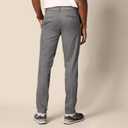 Amazon Essentials Men's Slim-Fit Wrinkle-Resistant Flat-Front Stretch Chino Pant (Gray)