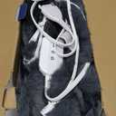 Heated Blanket Throw Electric Throw Blanket,Luxury Faux Fur & Thick Bubble Electric Throw Blanket with 6 Heating Levels & 4 Hours Auto Off,Overheat Protection, ETL Certified 50" x 60", Dark Gray