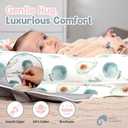 Joyful Journeys Baby Lounger - 2 in 1 Infant Lounger Baby Nest/Diaper Organizer - 100% Cotton Baby Lounger Pillow - Portable Baby Lounger Travel Bed - Newborn Essential - 0-18 Months (Green Avocado)