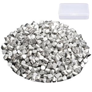 2.2LB High Purity 99.6% Raw Aluminum Pellets,Aluminum Ingot for Metal Casting,Metal Melting,DIY (2.2Pound)