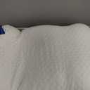 Cervical Neck Pillow for Pain Relief - Ergonomic Side Sleeper Pillows with Dual-Density Memory Foam, Orthopedic Neck Support Pillow for Sleeping, Cooling Pillow for Back Stomach Sleepers (Shell White)