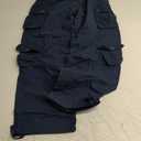 Men's BDU Casual Military Pants, Tactical Wild Army Combat ACU Rip Stop Camo Cargo Work Pants Trousers with 8 Pockets (42, Navy Blue)
