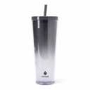 MANNA Axel Tumbler Plastic 24oz  Black and Gray