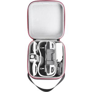 RLSOCO Case for DJI Neo Mini Drone Compact Travel Case Fits Neo Accessories:Neo Body,RC-N3 Remote Controller,Charging Hub,Spare Propellers,Cables and Other Accessories, Black