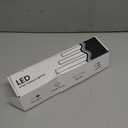 ASOKO Under Cabinet Led Light Plug in, Dimmable Daylight White 4500K, 3 Pack 12 inch Linkable Led Under Counter Lights for Kitchen, Shelf, Workbench, Cupboard, ETL Listed Plug 24V, UNO-LK 4500K