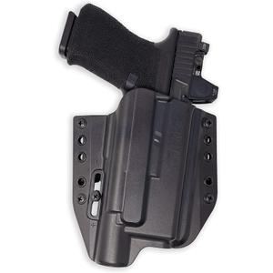 Holster for Glock 19 / 17 with Surefire X300 UA-UB - OWB Holster for Concealed Carry / Custom fit to Your Gun - Outside the Waistband - Comfort and Concealment - EDC - Pistol Holster - Gun Holster