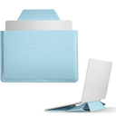 MOFT Laptop Carry Sleeve, 2-in-1 Laptop Bag & Stand for 16" MacBook Air/Pro & Dell/HP/Lenovo/Asus, Stylish Slim Computer Sleeve Bag with Expandable Storage for Computer Accessories, Soothing Mist