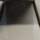 LEPOWER Mid Century Wood Standing Lamp, Modern Design Shelf Floor Lamp for Living Room, Bedroom, Office, Flaxen Shade with E26 Base, Perfect for Reading or Ambient Lighting Dark Brown