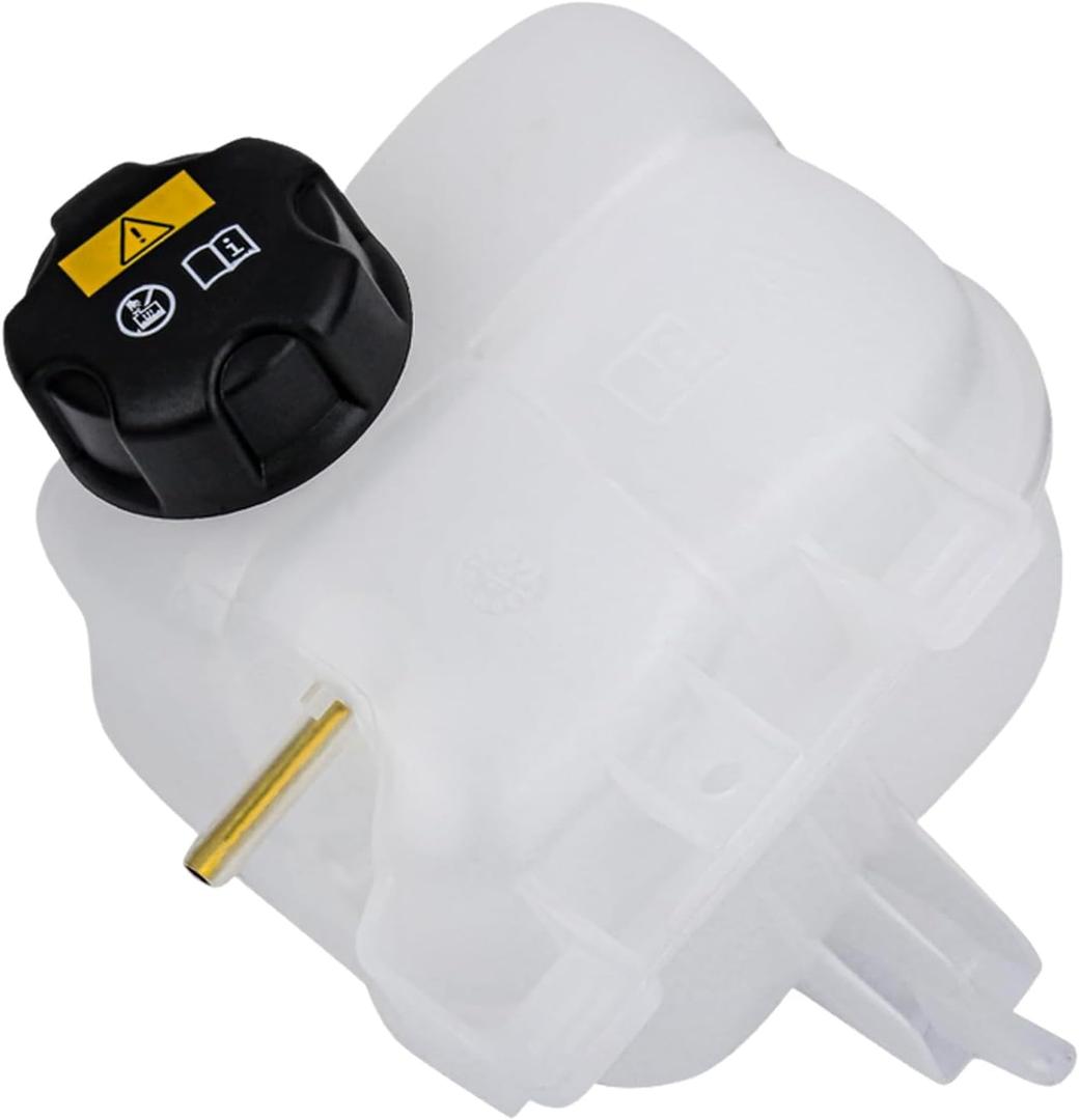 Engine Coolant Overflow Reservoir Tank with Cap for BMW 118i 318i i3 i3s i8 L3 L4 0.6L 1.5L 2014-19, for Mini Cooper 1.4L 1.5L 1.6L 2007-2016, Expansion Tank Replace 17137823626 17117639024