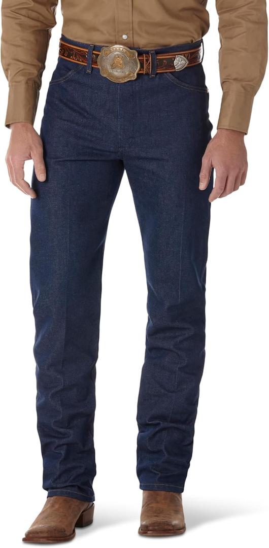 Wrangler Men's 13MWZ Cowboy Cut Original Fit Jeans (38W x 29L, Rigid Indigo)