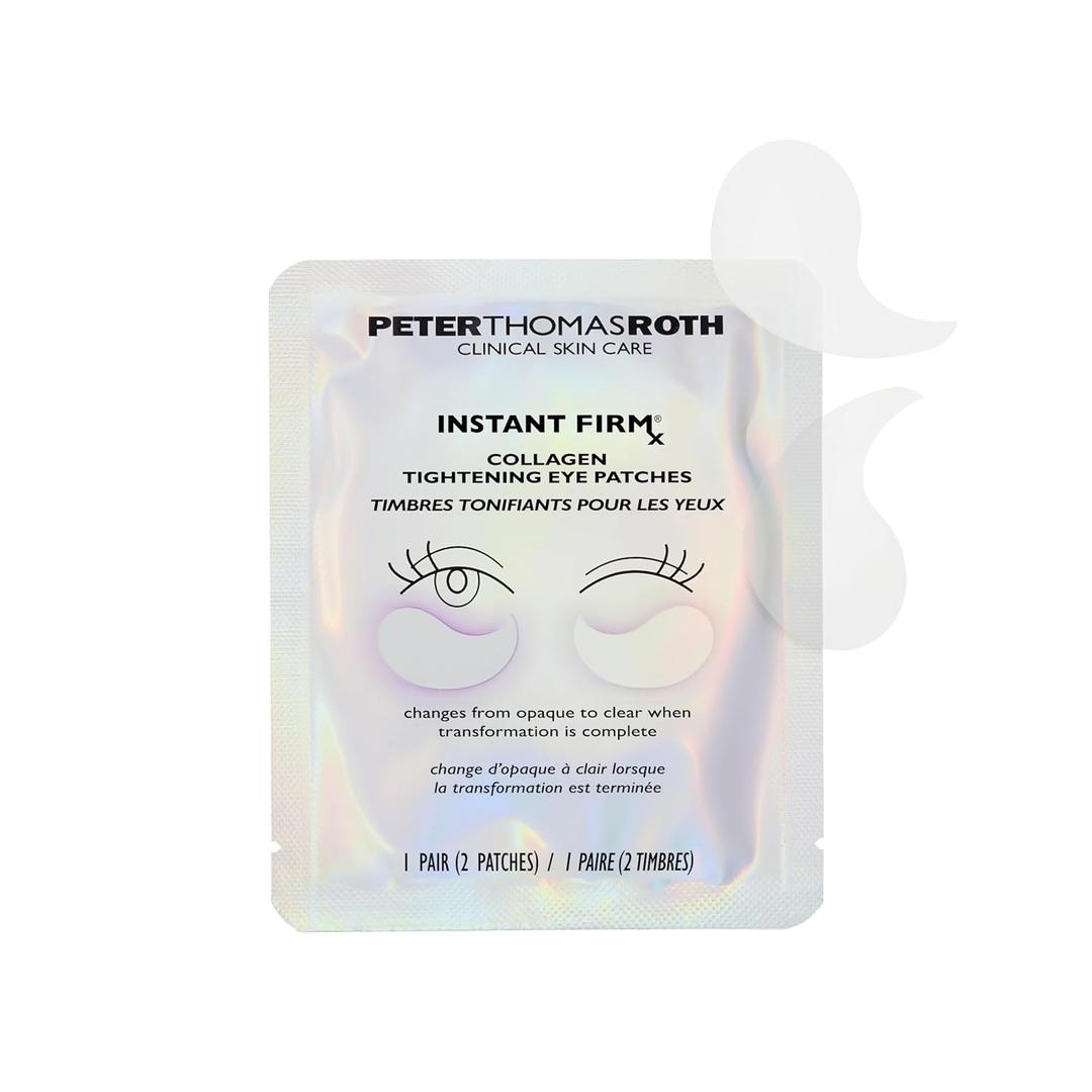 Peter Thomas Roth | Instant FIRMx Collagen Tightening Eye Patches | Eye Patches For Firming Under-Eye Bags & Wrinkles | Eye Masks For Puffiness