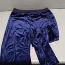 Aleumdr Womens High Waisted Sweatpants Flare Leg Lounge Pants Drawstring Waist Velour Pants Pajama Pants with Pockets, XL