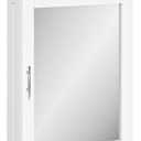 RiverRidge Somerset Wall Cabinet with Mirror Medicine Cabinet with Soft-Close Hinges & Adjustable Shelf Bathroom Mirror with Storage Shelves, 19.31''W x 6''D x 24.94''H